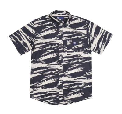 TIGER PALM BUTTON UP