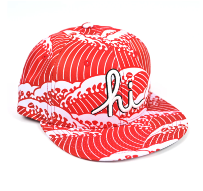 F.O.T.M RED TSUNAMI SNAPBACK