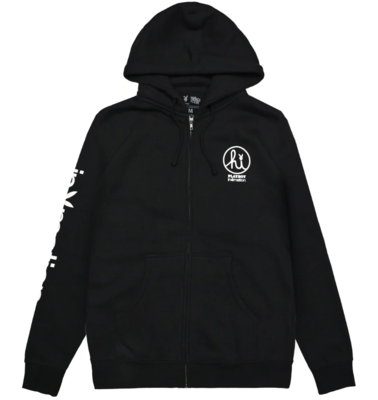 CIRCLE HI PLAYBOY LOCKUP ZIP HOODIE